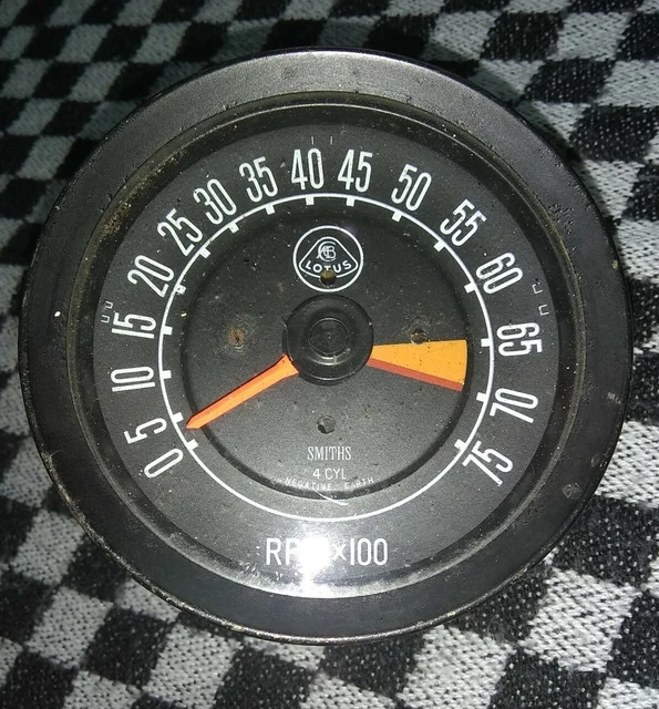 LOTUS ECLAT / Esprit Rev Counter / Tachometer Smiths 125.42 PicClick