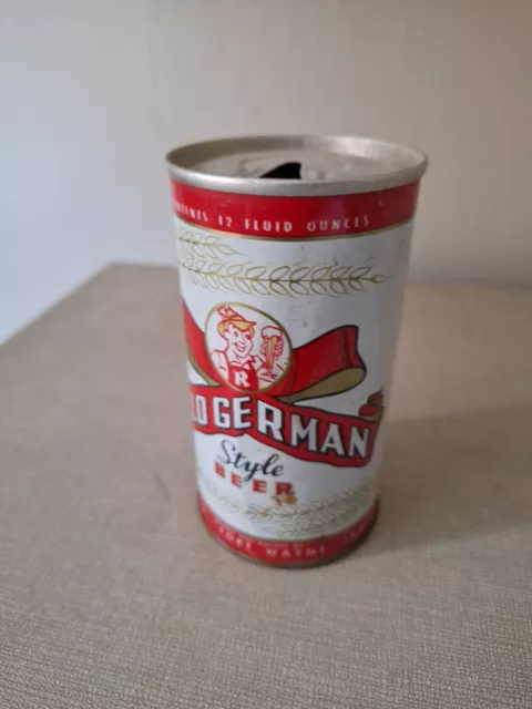 Vintage "Old German" USA Empty Beer Can