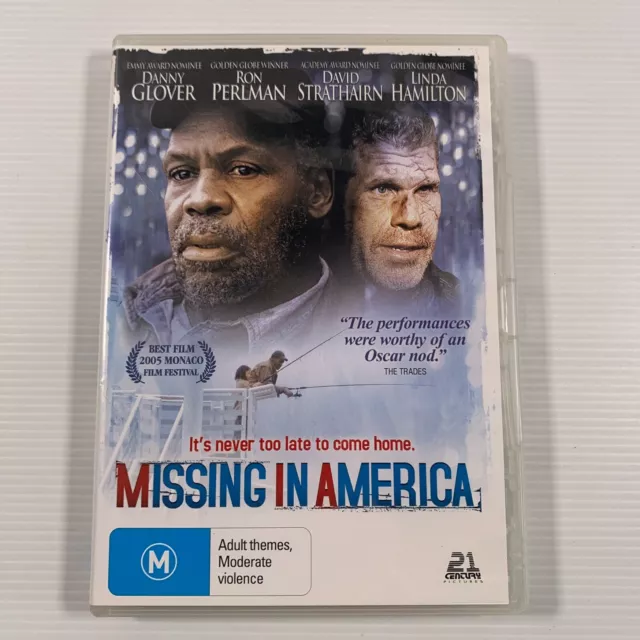 MISSING IN AMERICA DVD 2005 Danny Glover Ron Perlman Region 4