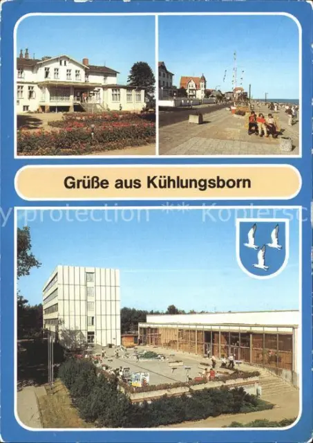 72332179 Kuehlungsborn Ostseebad Ostsee Hotel Reisebuero der DDR Strandpromenade