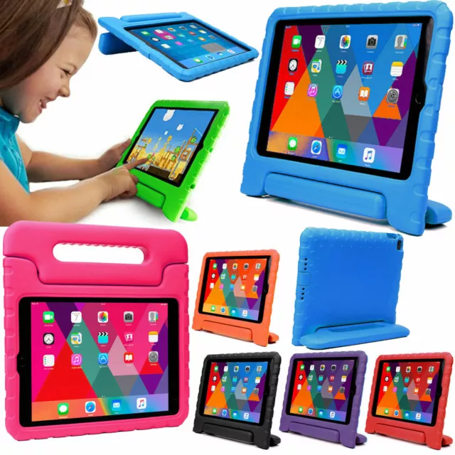 Kids Children's Shockproof Foam Handle Stand Case Cover For iPad Huawei Samsung