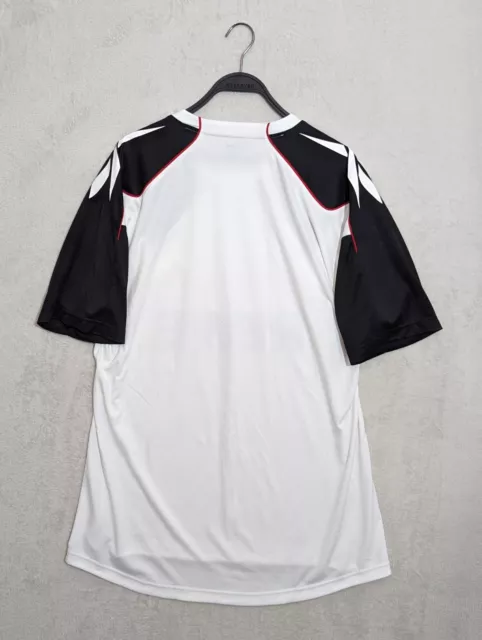 1. Camiseta deportiva FC Colonia XL 2010-11 Rewe Away blanca para hombre Reebok Bundesliga 2