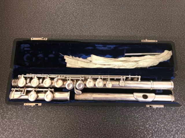 FE OLDS & SON Ambassador Flute Vintage Serial # 63030