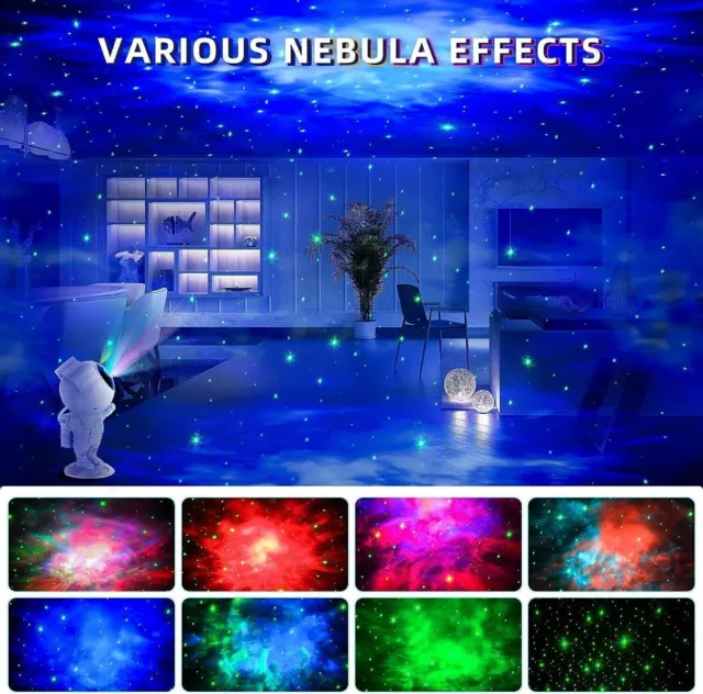 LED Astronaut Sternenhimmel Projektor Lampen Starry Galaxy Nebula Nachtlicht DHL 3