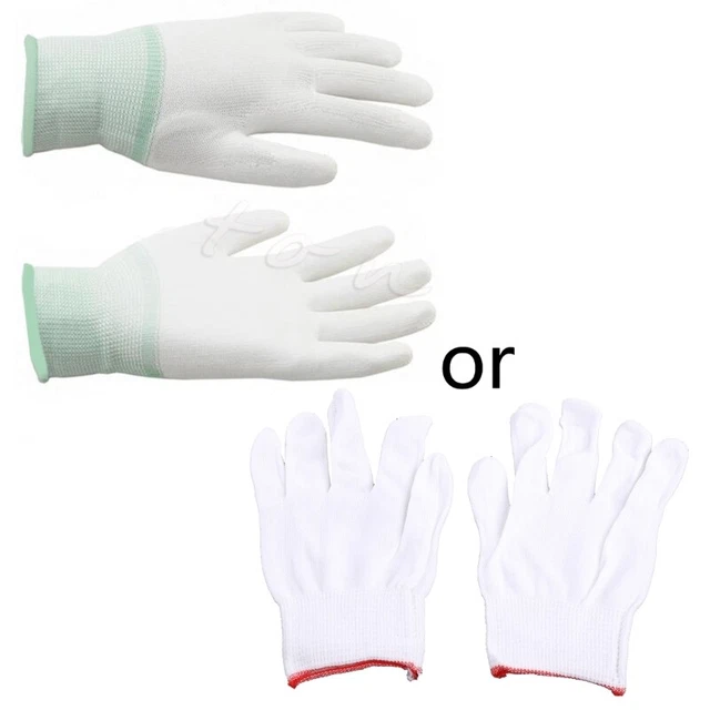 Antistatic Gloves Nylon ESD Electronic Working Gloves Pu Coated Gloves Antiskid
