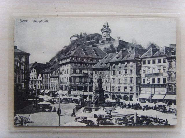 Steiermark Original   AK  Graz Hauptplatz um  1914