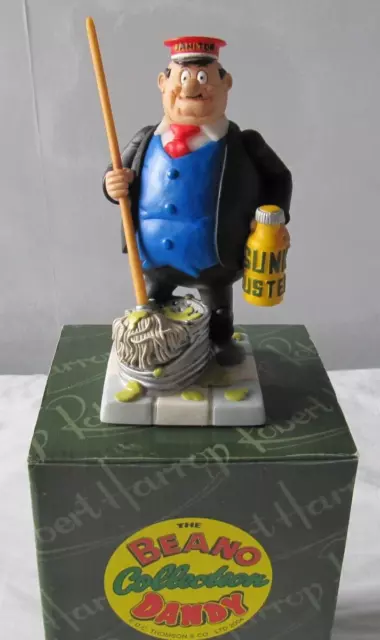 Robert Harrop Dandy Beano Bdyp08 Bash St Kids The Janitor Boxed Figure 2005 A