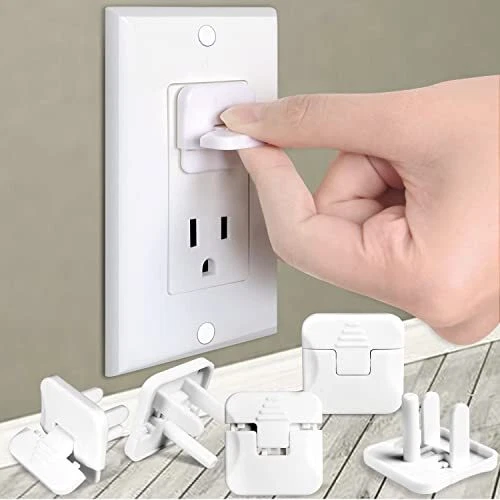 Outlet Covers 38-Pack White Child Proof Electrical Protector Safety I...