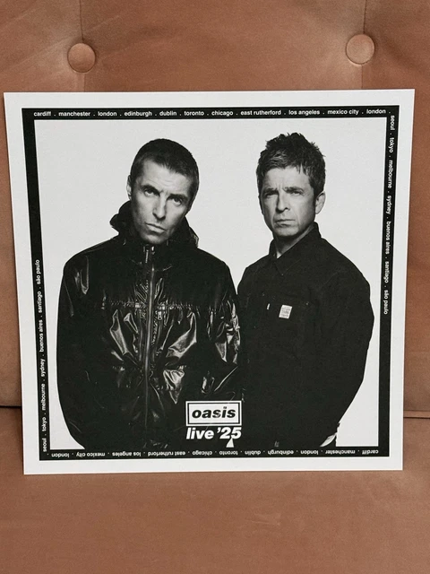 OASIS LIVE'25 POP-UP Store Limited Color Vinyl Set EUR 520