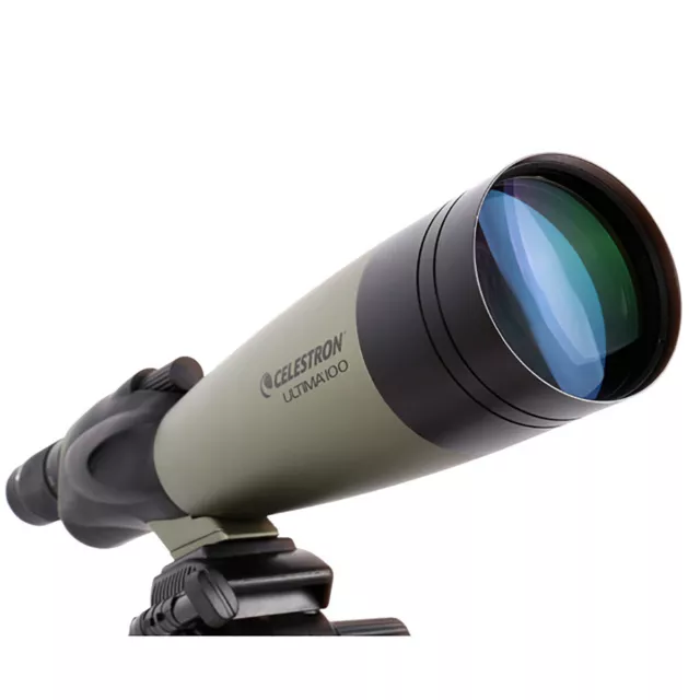 Celestron Ultima 100 Straight 22-66 x 100 Spotting Scope Telescope BaK-4 52257 2