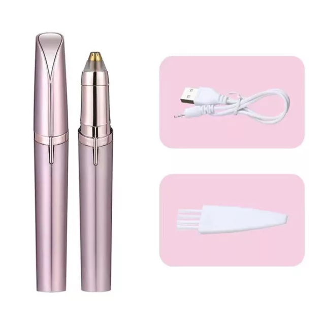 Women Electric Eyebrow Trimmer Razor Hair Remover Facial Face Brows Epilator