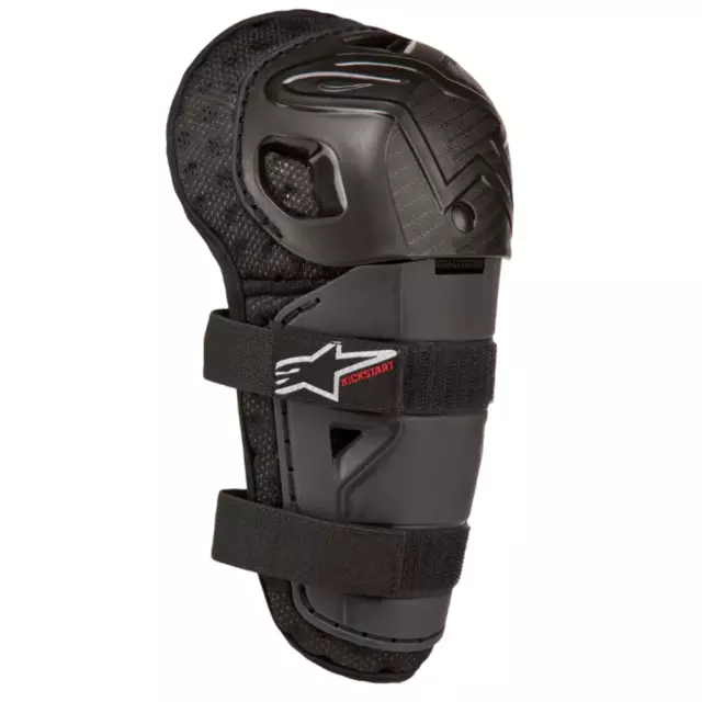 Alpinestars KIDS Bionic Action Kickstart Knee Guard Black/Red