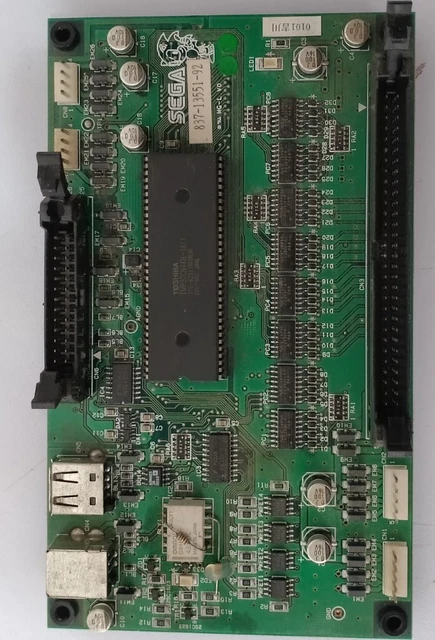 SEGA NAOMI JVS I/O control Board 837-13551-92 Arcade Working