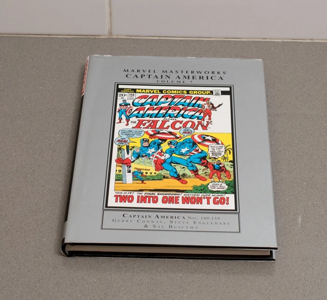 MARVEL MASTERWORKS: CAPTAIN AMERICA VOLUME 7, Read Once, First Print, Hardcover