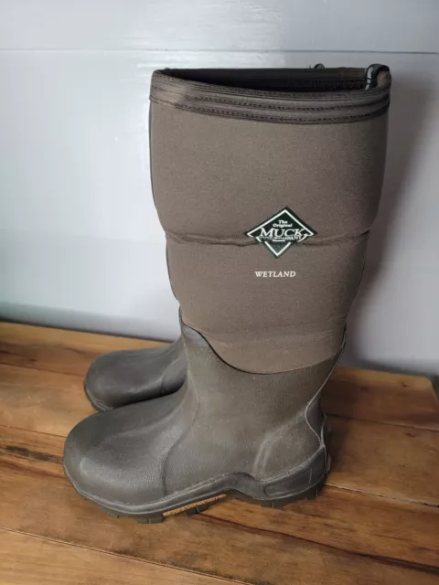 Muck Boots Wetland Waterproof Brown (Size 9 Womens) (Size 8 Mens)