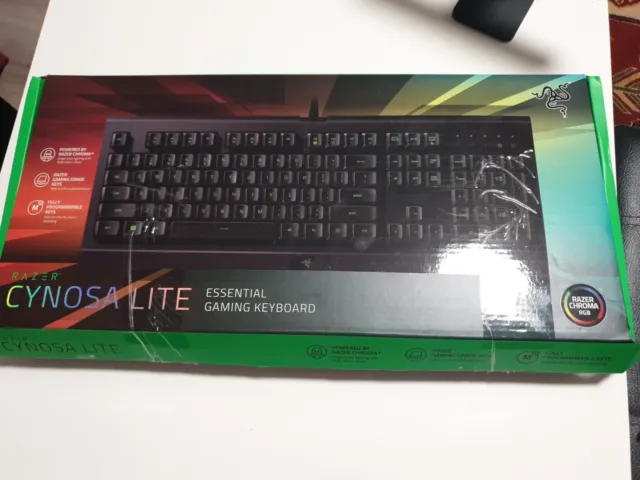 Gaming Tastatur Razer Cynosa Lite QWERTY Gaming Keyboard schwarz