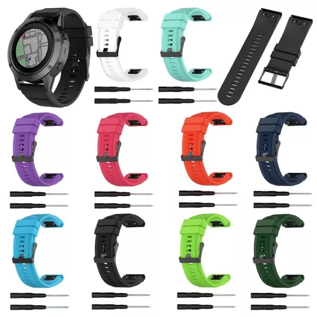 Fitness Watch Strap Silicone Band For Garmin Fenix 5X puls 5S fenix5 Strap