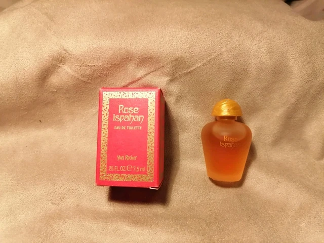 Parfum Yves Rocher Rose Ispahan - Eau De Toilette 37,5 Ml (5 Flacons De 7,5 Ml) - Frais Et Floral