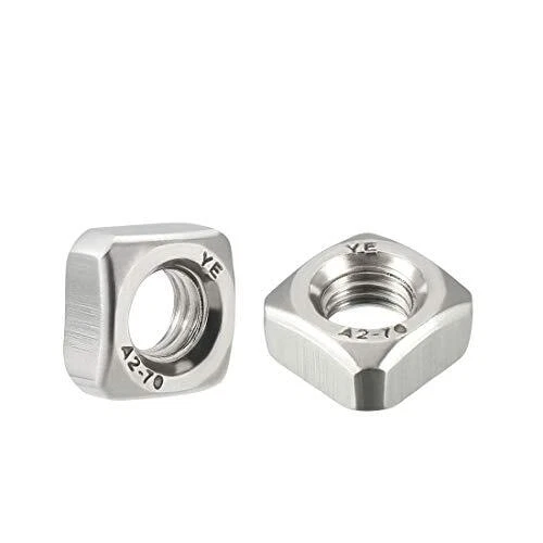 uxcell M10 Square Nuts 304 Stainless Steel Metric Coarse Thread Assortment Ki...
