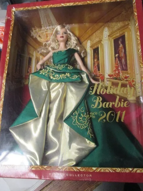 2011 Holiday Barbie Doll Mattel Barbie Collector - T7914 -In Box Sealed toy