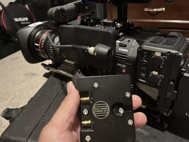 Full Frame Camera Co. GOLD MOUNT PLATE CANON C500 MKII/C300 MKIII