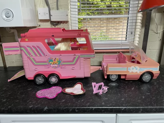 Barbie horse trailer and truck deals