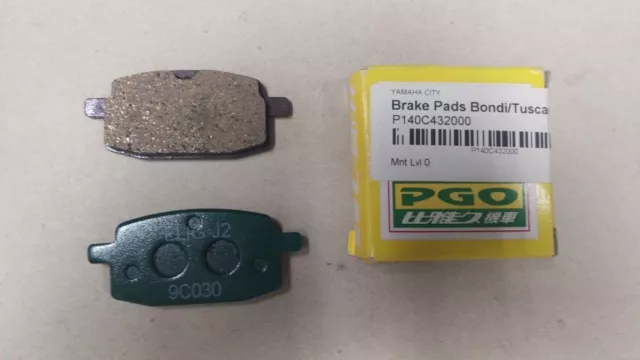 Genuine Pgo Big Max Tornado Brake Pads P140C432000 Italjet Yamaha Garelli Adly