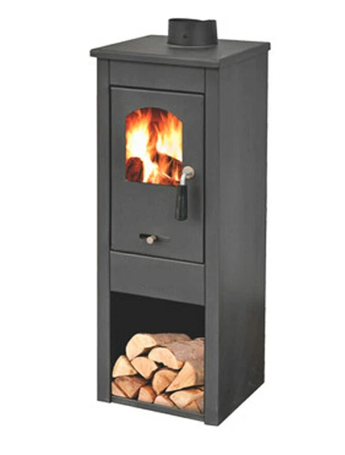 Lioaeust Vetro per porta della stufa a legna, porta della stufa a legna da ardere, in vetro resistente alle alte temperature, 11,5 x 6,7 cm