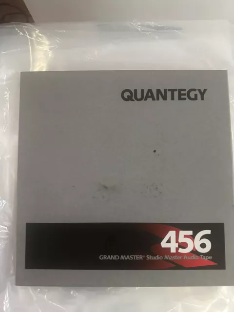 Quantegy 456 10.5” Reel To Reel Quarter  Inch Tape, Read Description!!!