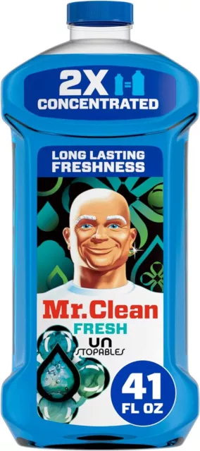 Mr. Clean 2X Concentrated Multi Surface Cleaner with 41 Fl Oz (Pack of 1)