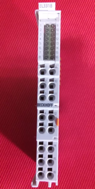 Beckhoff EL3318 EtherCAT 8-channel input terminal Thermocouple