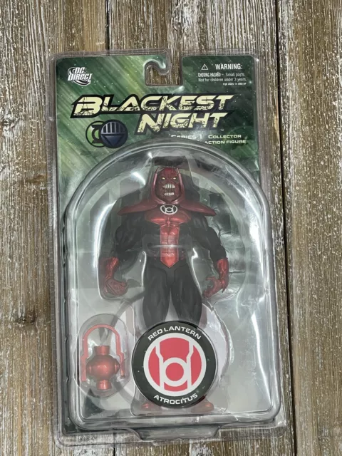 SEALED: DC DIRECT BLACKEST NIGHT SERIES 1 - RED LANTERN ATROCITUS  Sealed
