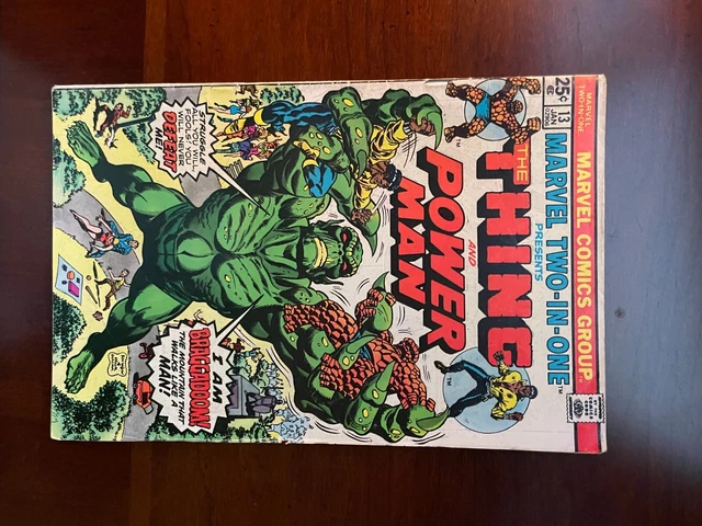 1975 Marvel Two in One THE THING AND POWER MAN JAN #13 MARVEL COMIC BOOK