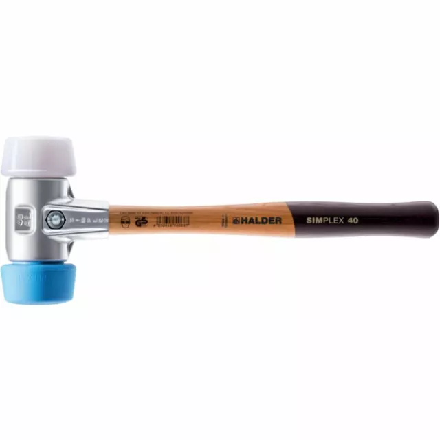 Halder Marteau Léger 430 50 MM Tpe-Soft / Super Plastique Al-Gehä