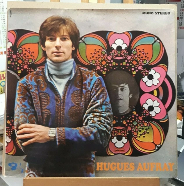 LP 33T  Hugues Aufray " Si Dieu Nous En Donne Le Temps " Fra 1967 BIEM Languette