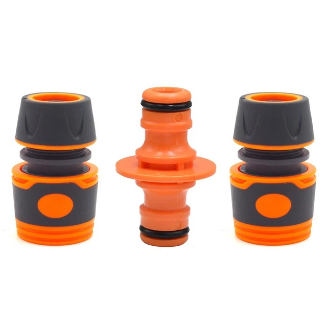 Garden Hose Connector 1/2?? End Double Male Hose Joint Adapter For Hose Pipe