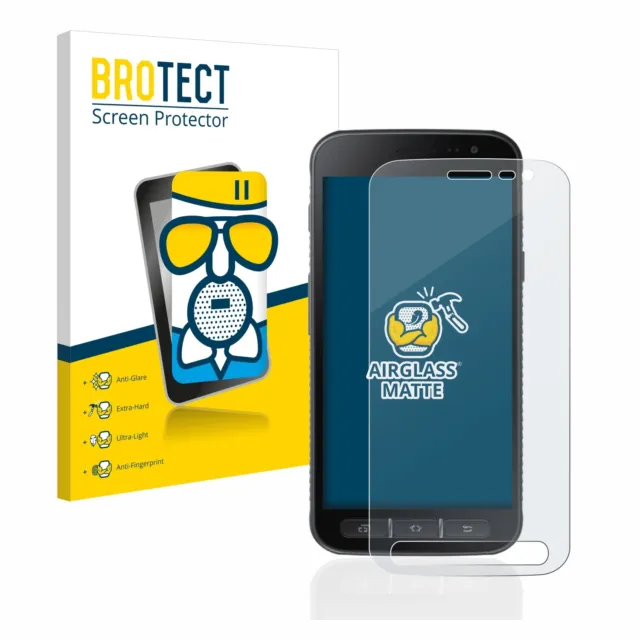 Anti Reflet Protection Ecran Verre pour Samsung Galaxy Xcover 4s Film Protecteur