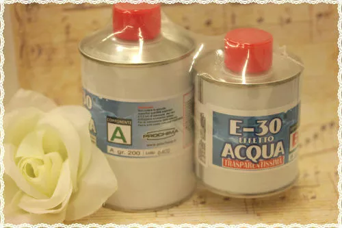 PROCHIMA E-30 RESINA EPOSSIDICA TRASPARENTE EFFETTO ACQUA A + B 320 gr