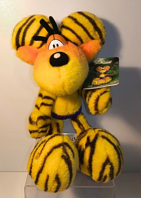 DIDDLE DIDDL MOUSE Thomas Goletz Plush Yellow Tiger Purple Pants