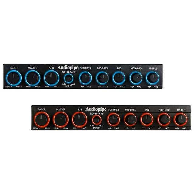 Audiopipemap Eq5V15 Audiopipe 5 Band Graphic Eq