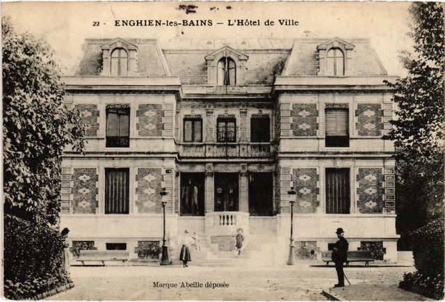 CPA Enghien les Bains L'Hotel de Ville FRANCE (1308401)