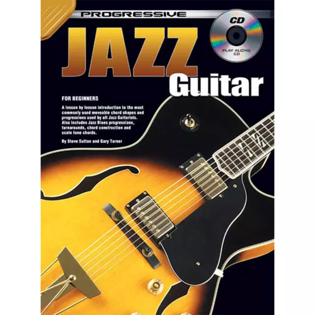 Progressive Jazz Guitar for Beginners with Play Along CD