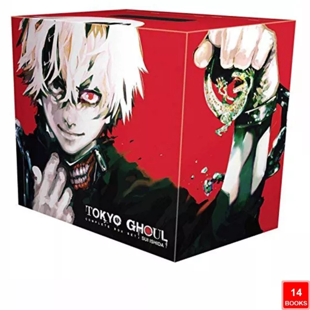 Tokyo Ghoul Complete Box Set: Includes vols. 1-14 With Premium by Sui Ishida