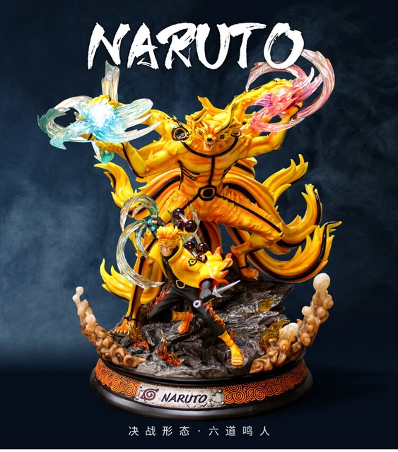 NEW UZUMAKI NARUTO Kurama Kyuubi Gk Big Figure Statue Show Toy Model KO