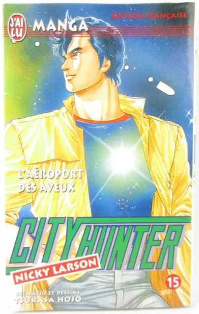 Manga City Hunter, Nicky Larson Band 15 Tsukasa Hojo J'Ai Lu Lange Französisch