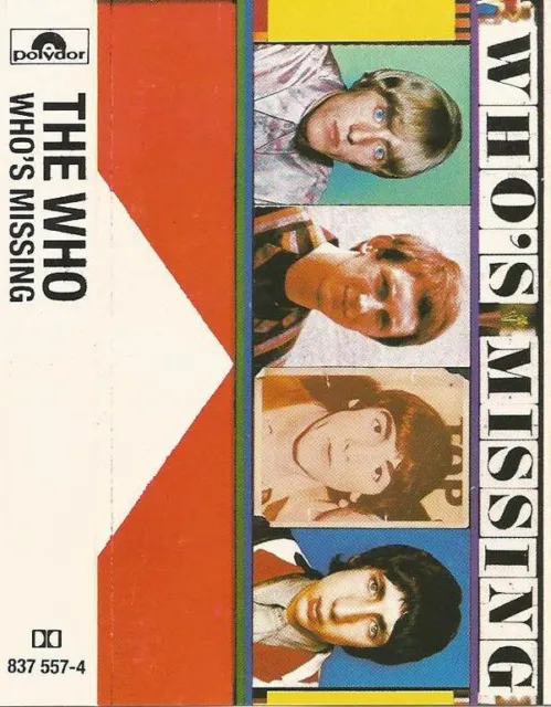 The Who - Who's Missing - Used Cassette - B12170za