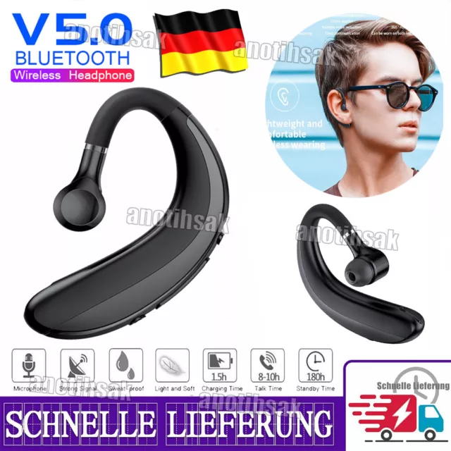 Wireless Bluetooth 5.0 Kopfhörer In-Ear Kabellos Headset für Samsung iPhone IPX4