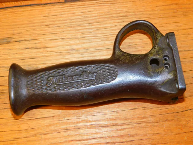 Antique Vintage Cast Iron MILWAUKEE TOOL HANDLE Heavy Duty Trigger