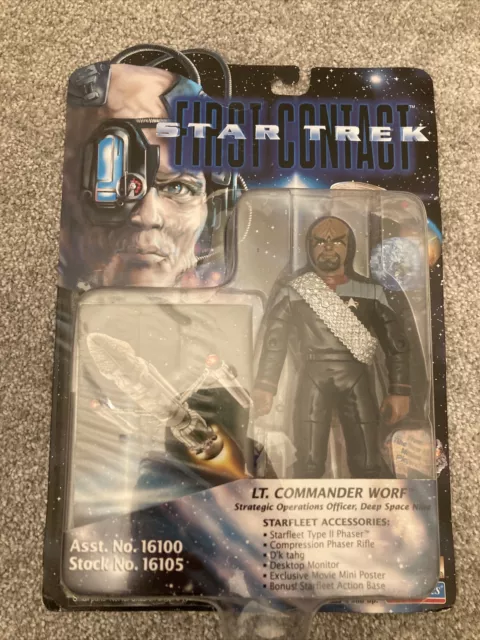 Star Trek First Contact 6-Inch Action figures 1996 - Worf