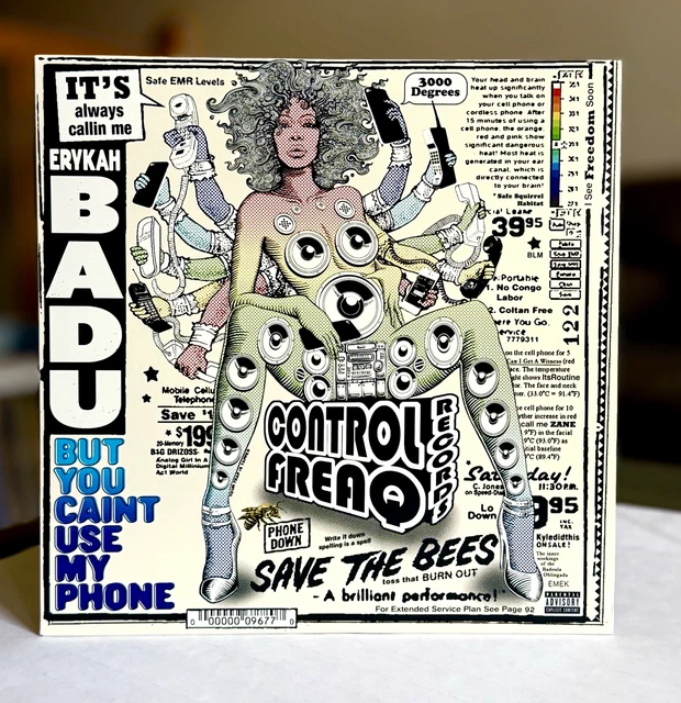ERYKAH BADU - But You Caint Use My Phone (LP) (Mint (M)) Vinyl